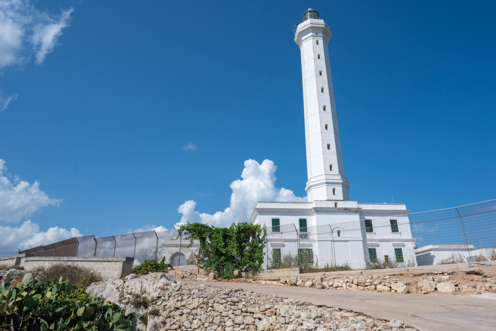 De vuurtoren van Santa Maria di Leuca