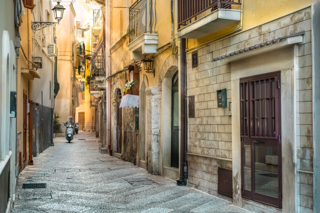 Straat in Bari