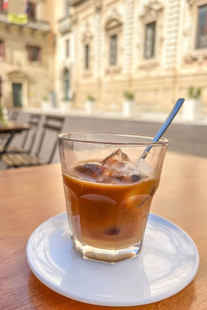 Typische koffie Lecce | Koffie Lecce | Drankje Lecce | Wat drinken in Lecce | Caffe Leccese
