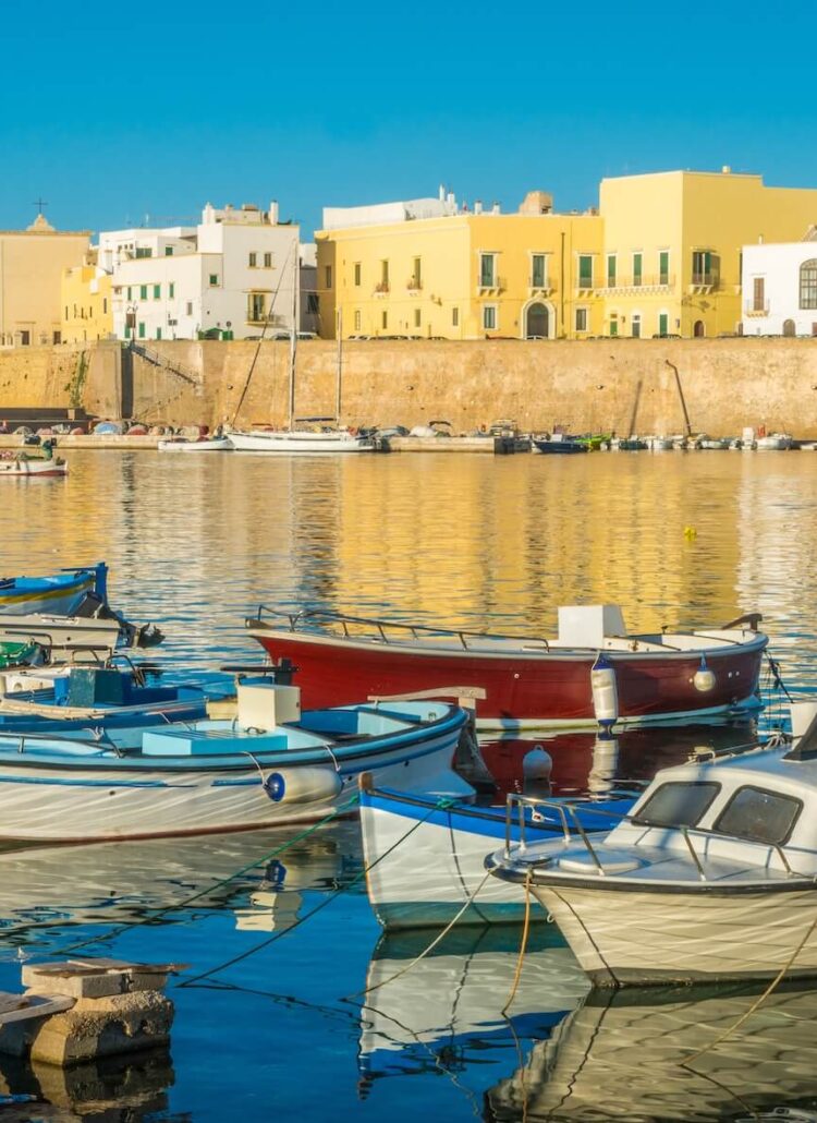 Gallipoli in de provincie Lecce in Apulië