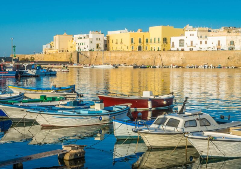 Gallipoli in de provincie Lecce in Apulië