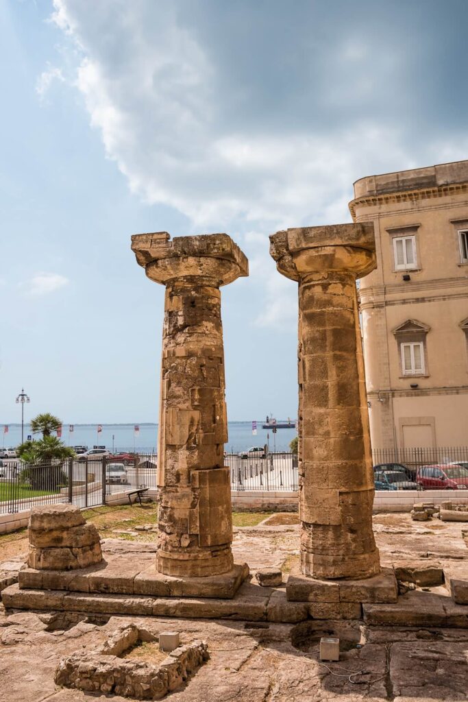 Griekse Zuilen in Taranto