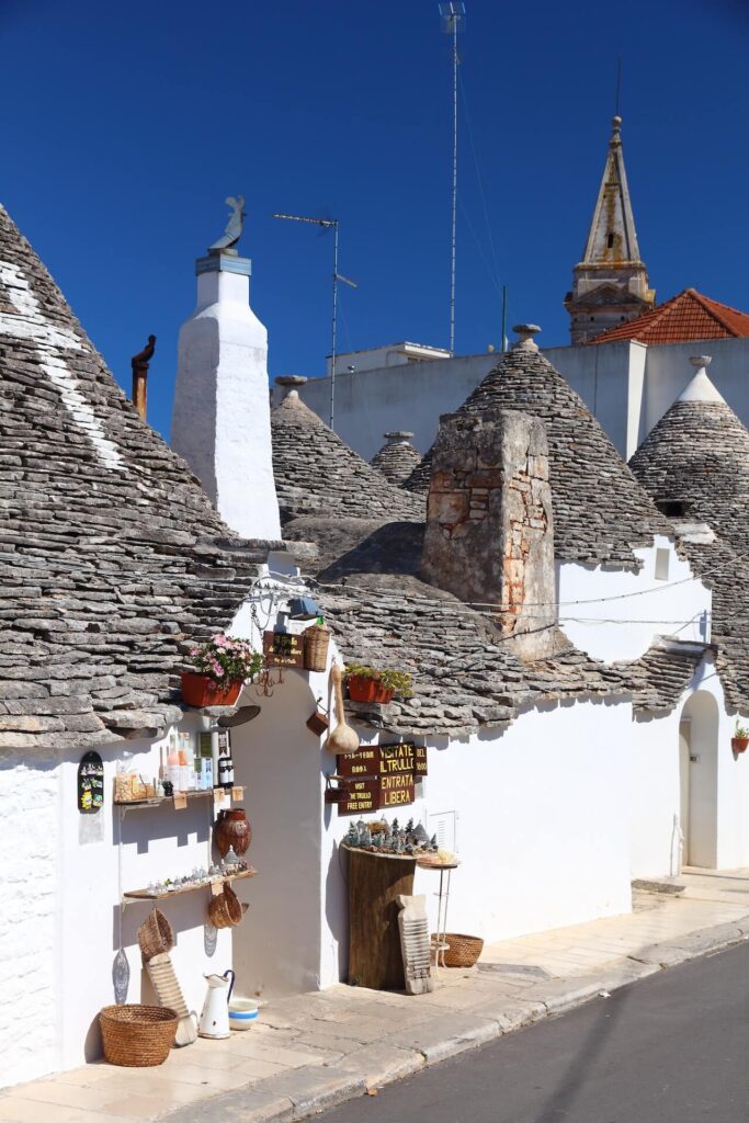 Souvenirwinkel in Alberobello